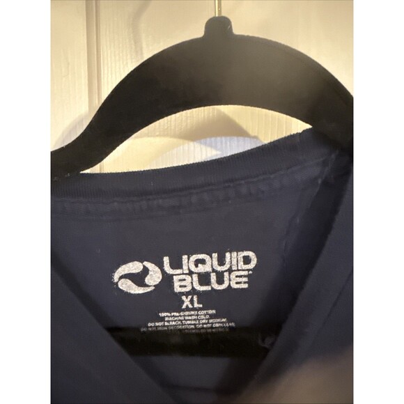 Grateful Dead Liquid Blue T-Shirt XL Red Rocks 1987 Concert Tour Tee - Picture 2 of 3